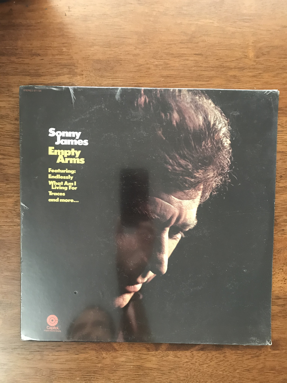 SONNY JAMES: “EMPTY ARMS” (1971). CAT # ST-734. SEALED RECORD ALBUM MT-/ NM - $16.00