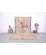 Peach Vintage handmade moroccan rug 5.5 FT X 11.5 FT - £1,023.96 GBP