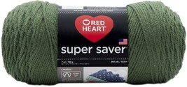 Red Heart Super Saver Yarn Medium Thyme 1 Pack of 4 Skein - $1,186.11 MXN