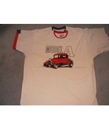 Model &quot;A&quot; Red Ford on a extra large Cream tee shirt  - €18,76 EUR