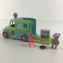  Hideaway Hollow Tommy Treats Ice Cream Truck Mouse Figure Vintage Fisher Price  - $37.57