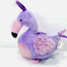 Webkinz Pink Purple Flamingo Bird Plumfadoodle Plush Stuffed HM662 No Co... - £12.62 GBP