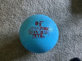 8 1/2” Blue Sportime Poly-PG Ball (few red marks) - $10.95