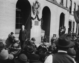 Congressman Henry Rathbone at Ford&#39;s Theatre ceremony 1924 Photo Print - £7.00 GBP+