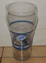 Coffee Cup Glass Detroit Lions Coca Cola - $9.55
