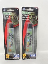 Green Cream Makeup - 2 pack - Costume Accessory - GameDay/Cosplay/Halloween - £7.00 GBP