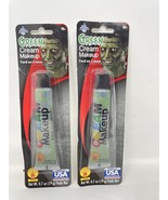 Green Cream Makeup - 2 pack - Costume Accessory - GameDay/Cosplay/Halloween - £7.13 GBP