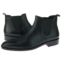 Alex D &quot;Austin&quot; Chelsea, Men&#39;s Dress/Casual Leather Ankle Boots, Black - £117.79 GBP