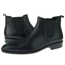 Alex D &quot;Austin&quot; Chelsea, Men&#39;s Dress/Casual Leather Ankle Boots, Black - $2,331.96 MXN