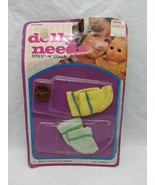 Dolly Needs Fits 12&quot;-14&quot; Dolls Socks Item#BA15 1982 Totsy Mfg Co - $14.84