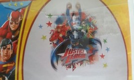 DC Justice League Batman Superman Flash Large Peel and Stick Wall Decal ... - £14.01 GBP