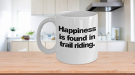 Trail Riding Coffee Mug Funny Gift for Off Road Horse Riding Dirt Bikes Mountain - £14.47 GBP+