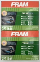 FRAM CF11664 Fresh Breeze Cabin Air Filter Select Hyundai &amp; Kia Vehicles 2 PACK - $17.99