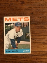 Carl Willey 1964 Topps Baseball Card  (0765) - £2.36 GBP