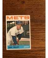 Carl Willey 1964 Topps Baseball Card  (0765) - $3.00