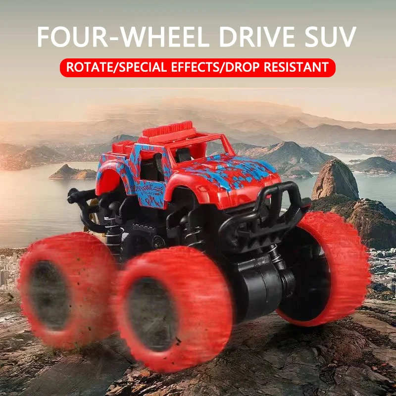 Children&#39;s Off-road Vehicle Rollover Stunt Car Climb Toy Car - £7.51 GBP+