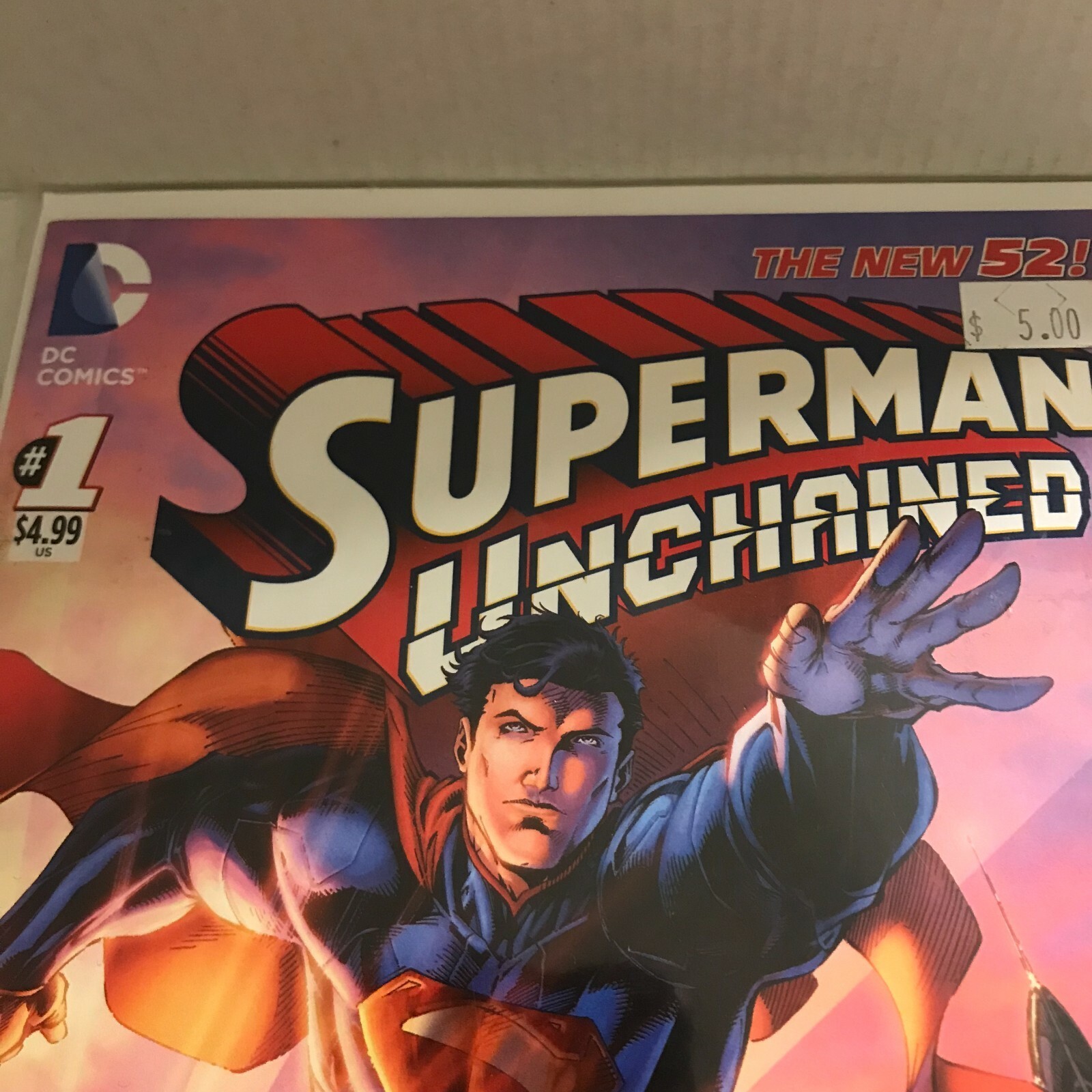 2013 DC Comics Superman Unchained Comic Book #1 Item image 3