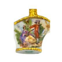 Vintage Mini Miniature Limoges Porcelain Basket France Music Theme Gold Trim 2x2 - £15.53 GBP