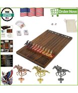Entertainment Redefined: Horse Race Board Game with Thick Wood &amp; Metal H... - $1,255.31 MXN