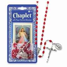 Divine Mercy Prayer Kit with a Chaplet, Magnet, Poster, and Three Holy C... - £22.29 GBP