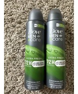 (Lot OF 2) Dove Men Care Dry Spray Antiperspirants - Extra Fresh - Citru... - €8,86 EUR