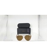 New Authentic ZILLI Sunglasses 65007 C01 Black Gold 58mm Frame - $494.99