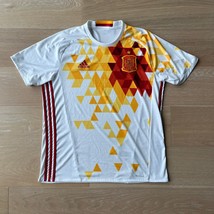 Adidas 2016/2017 Spain National Team Away Soccer Jersey Shirt Climacool Large - £23.19 GBP