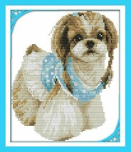 Stamped Pre-printed Cross Stitch Kit 11CT, DIY Gifts For Her, Embroidery... - $11.99