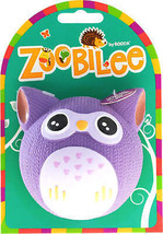 Petmate Booda Zoobilee Latex Owl Fetch Balls - Squeaky Dog Toy for Interactive P - £6.18 GBP+