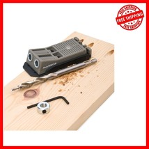 Magnetic Quick-Adjust Twin Pocket Hole Jig with Complete Tool Set for Ca... - $646.87 MXN