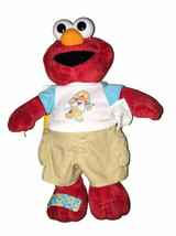 SESAME STREET MUPPETS Large 14&quot; Doctor Plush ELMO 2004 Toy Doll - $14.00