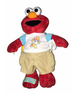 SESAME STREET MUPPETS Large 14&quot; Doctor Plush ELMO 2004 Toy Doll - £11.00 GBP