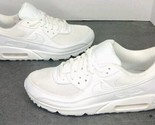 Nike Shoes Mens Sz 8.5 Air Max 90 CN8490-100 &quot;Triple White&quot; Running Snea... - $39.59