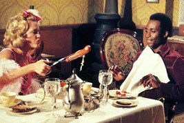 Madeline Kahn and Cleavon Little in Blazing Saddles holding sausage 24x18 Poster - £19.13 GBP