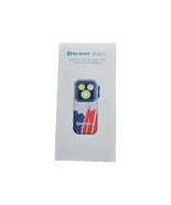 Olight Oclip Pro with Floodlight Spotlight and Red Light Stars &amp; Stripes... - $52.70 CAD