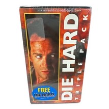 Die Hard VHS Tape Triple Pack VHS 1995 NEW Factory Sealed Watermarks - £11.64 GBP