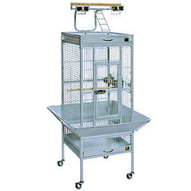 36 in. x 24 in. x 66 in. Wrought Iron Select Cage - Pewter - £439.15 GBP