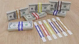 120 Mixed Currency Bands Straps Cash Money Wrappers - £4.67 GBP