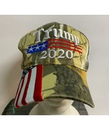Donald Trump 2024 MAGA Hat Cap Camo USA 2020 Campaign Cap Pre-Owned - $280.89 MXN