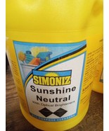 Simoniz S3497004 Sunshine Neutral Floor Cleaner and Brightener 1 gal    ... - $39.77 CAD