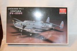 1/72 Scale Academy, Lockheed PV-1 Ventura Airplane Model Kit #1614 BN Op... - $60.00
