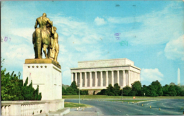 The Lincoln Memorial Washington DC Vintage  Postcard (B7) - £3.78 GBP