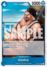 Aladine [OP14 - OP14-043] One Piece Card Game Foil Trading Card Moderately - $0.99