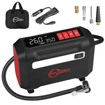 Tire Inflator Portable Air Compressor, DC 12V Air Compressor Portable with Large - $107.96