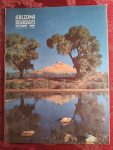 Rare ARIZONA HIGHWAYS magazine October 1949 Frank Lloyd Wright Taliesen West - $32.40