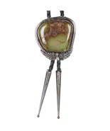 Blackhorse Native American Sterling, turquoise, gold filled bolo tie - $242.55