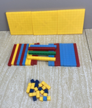 Base 10 Blocks - Starter Kits 100, 10&#39;s, 1&#39;s - Multi-Color Math Plastic ... - £7.47 GBP