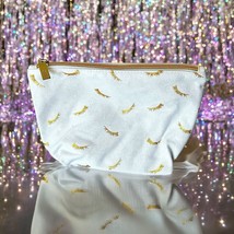 IPSY Go for Gold Bag New Without Tags 9” x 5” x 3.5” - Bag Only - $17.33