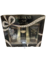 Elizabeth Taylor WHITE DIAMONDS NIGHT 3 Pc Gift Set Body Wash, EDT Spray... - $17.21