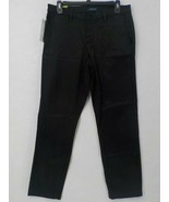 Nautica Jeans Company Tencel Ankle Trouser SZ 6/28 Black Soft Womens Pants NWT - $14.99